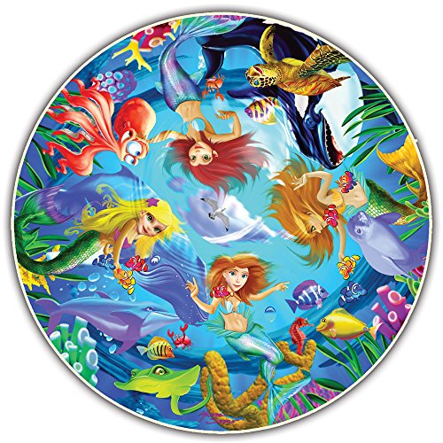 Round Table Puzzle - Kids' Edition - Mermaids (50 Piece)