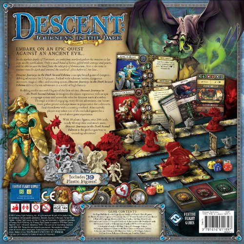 FANTASY FLIGHT FFGDJ01 Descent Journeys in the Dark Second Edition