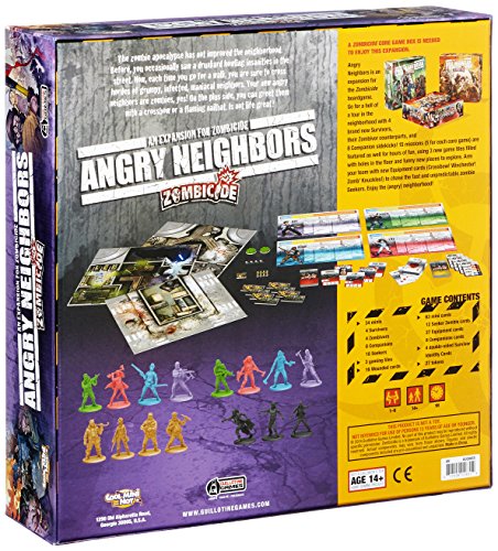 Cool Mini or Not Zombicide Angry Neighbors Game