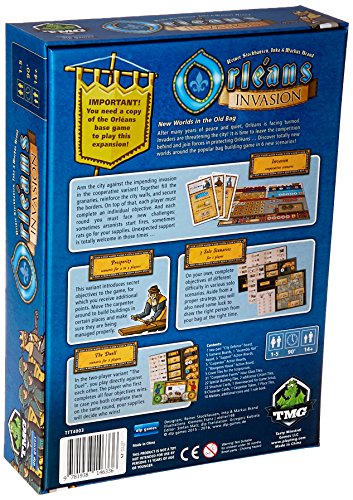 Tasty Minstrel Games Orleans Invasion Board Game Expansion