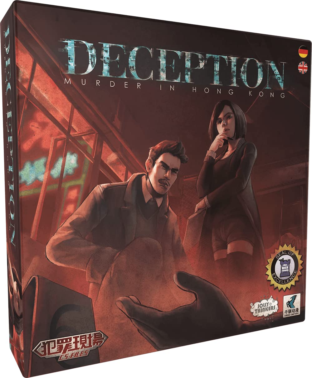 Grey Fox Games GFG96761 Deception Murder in Hong Kong