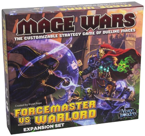 Mage Wars Forcemaster vs. Warlord Expansion