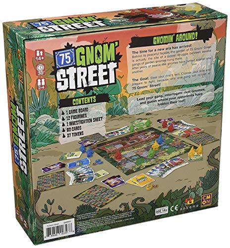 CMON 75 Gnom' Street Board Game