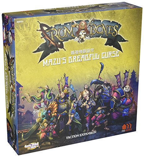 Rum & Bones Mazus Dreadful Curse Board Game