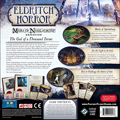 Fantasy Flight Games Eldritch Horror: Masks of Nyarlathotep