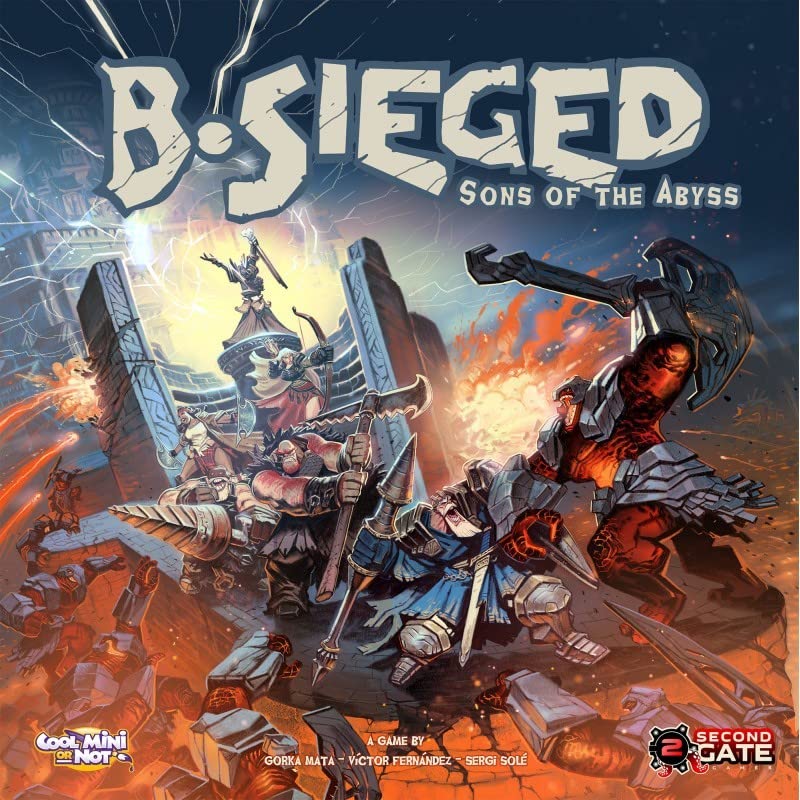 CMON B Sieged Sons of The Abyss Board Game